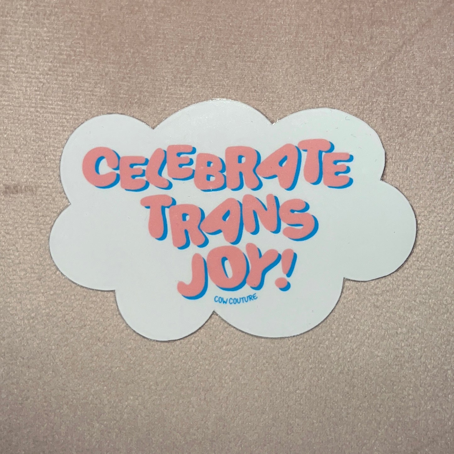 Celebrate Trans Joy Sticker