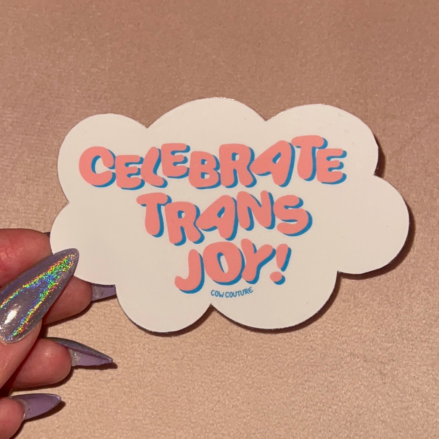 Celebrate Trans Joy Sticker