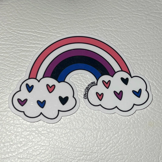 Genderfluid Pride Flag Rainbow Sticker