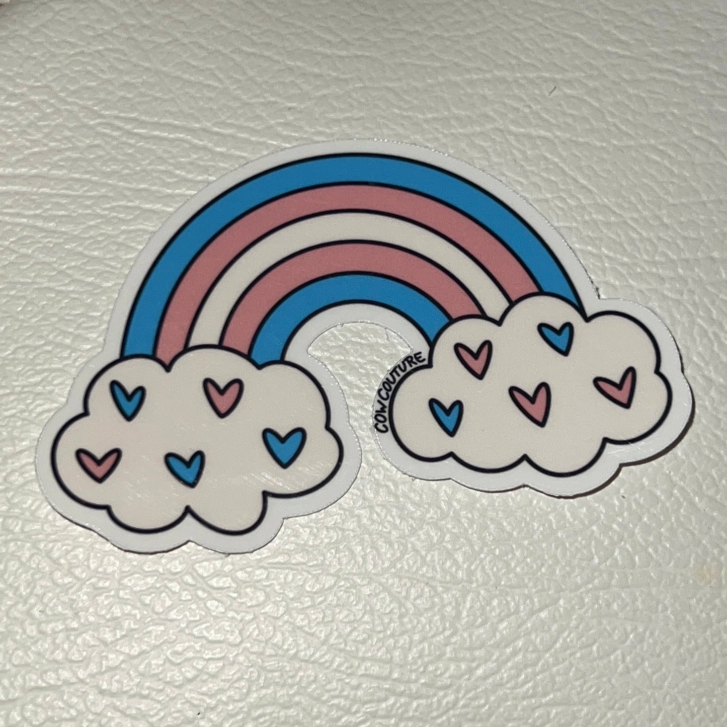 Transgender Pride Flag Rainbow Sticker