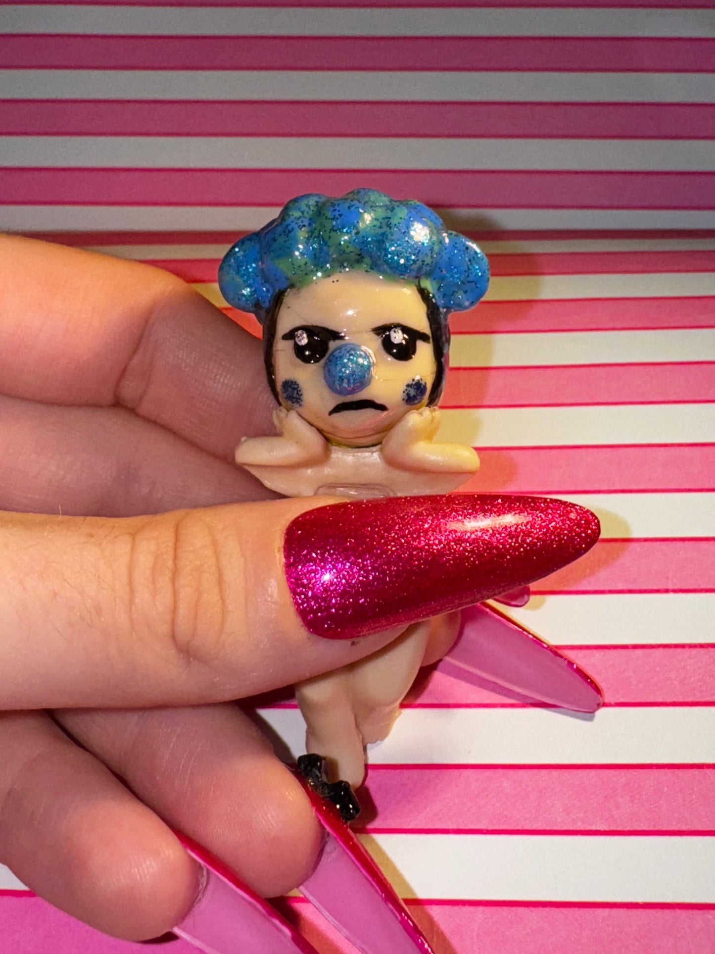 Sparkly Sad Clown Sonny Angel Hipper