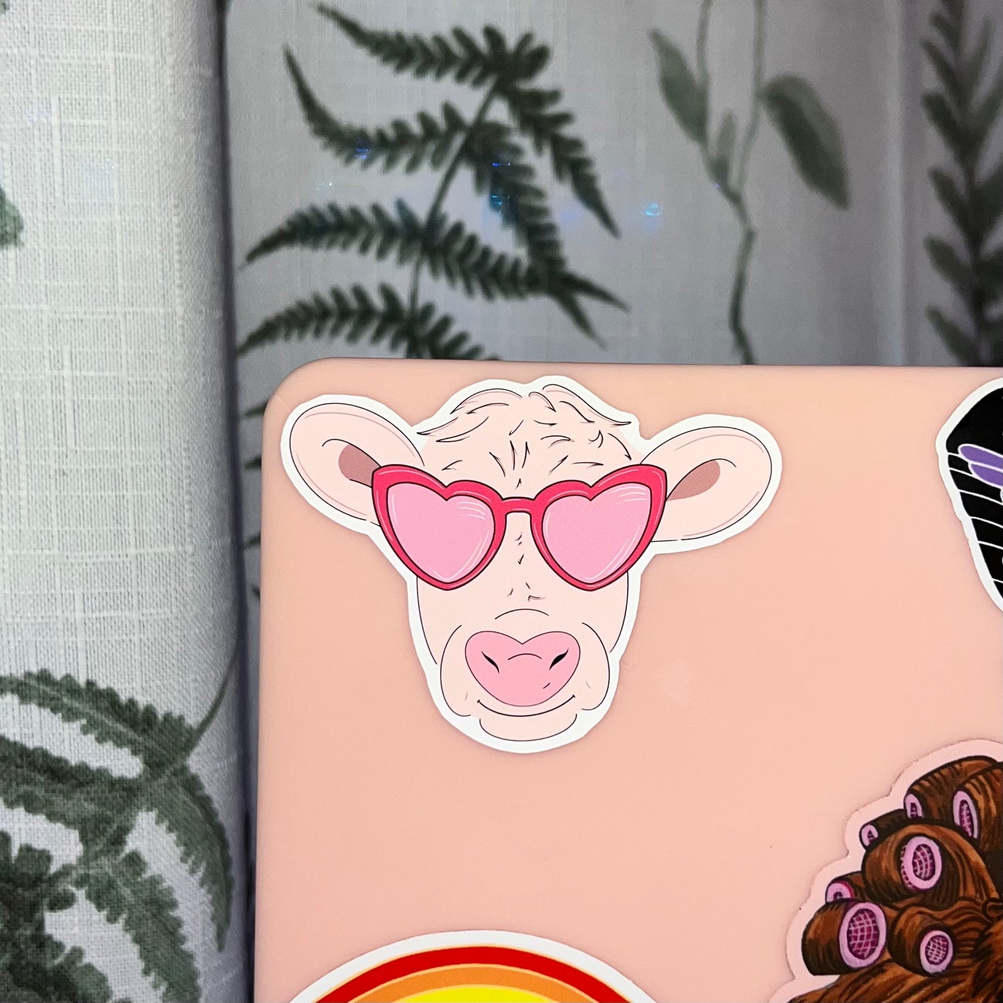 Cow Couture Logo Sticker